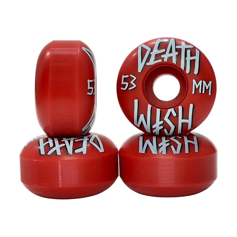 Rodas Death Wish Stacked Vermelha 53mm 99a DW0029