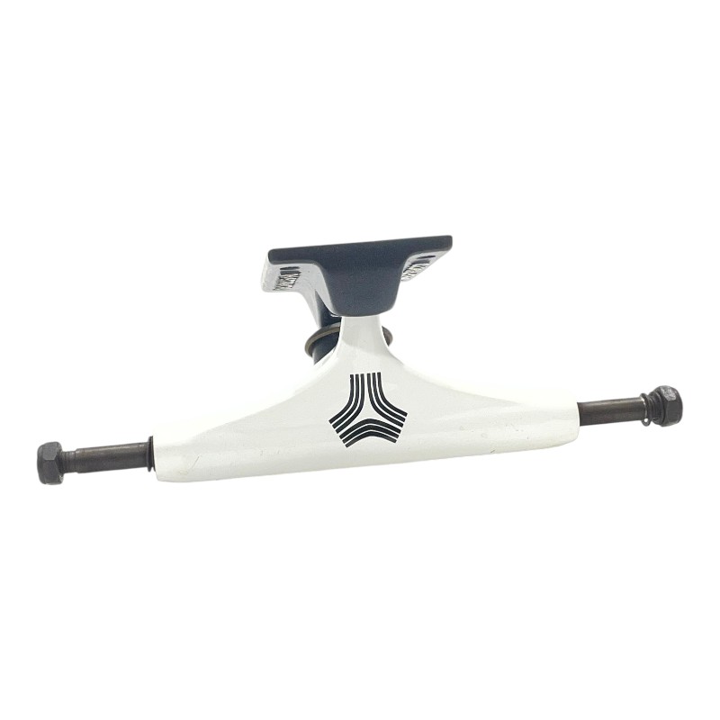 Truck Destructo Mid 5.25 Trave Branca/ Base Preta TRDE291