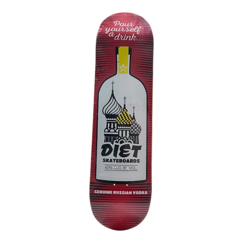 Shape Diet Skateboards "Genuine Russian Vodka" 8.25"