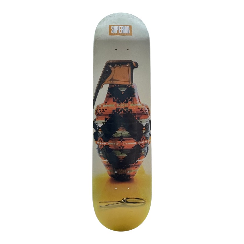 Shape Superior Skateboards "Snazzy Grenade Desert" Team Model 8.0"