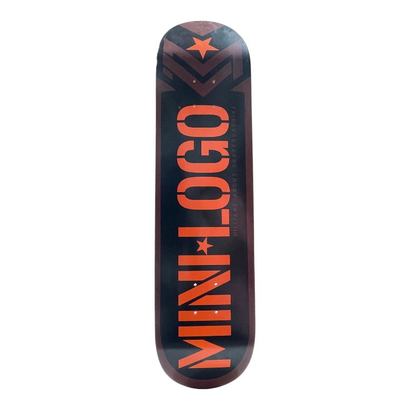 Shape Mini Logo "Militant" Orange 8.25"