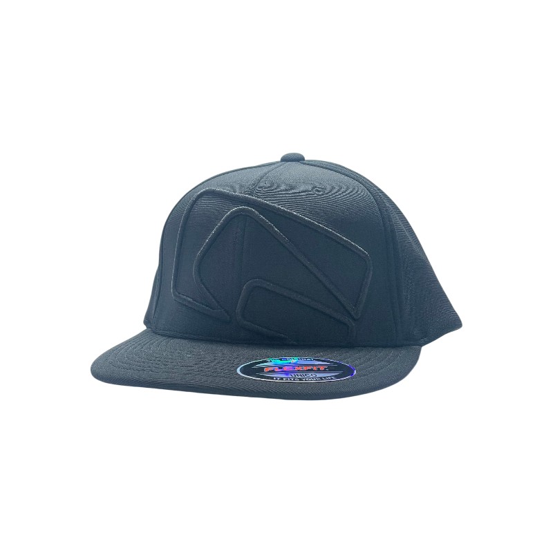 Boné Globe Big Logo Flexfit Black Stealth